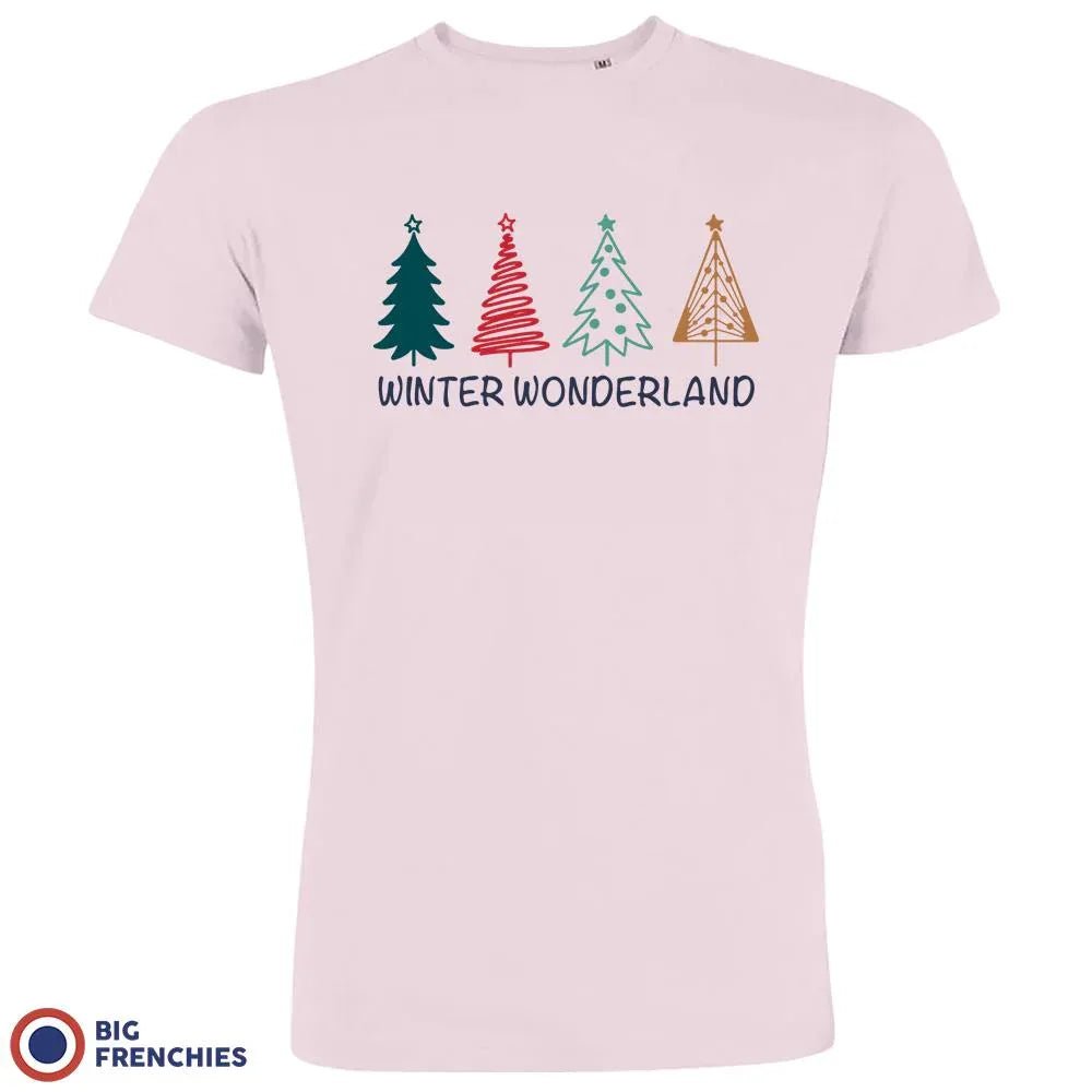 Winter Wonderland Christmas Men's Organic Cotton Tee - Create Marketplace