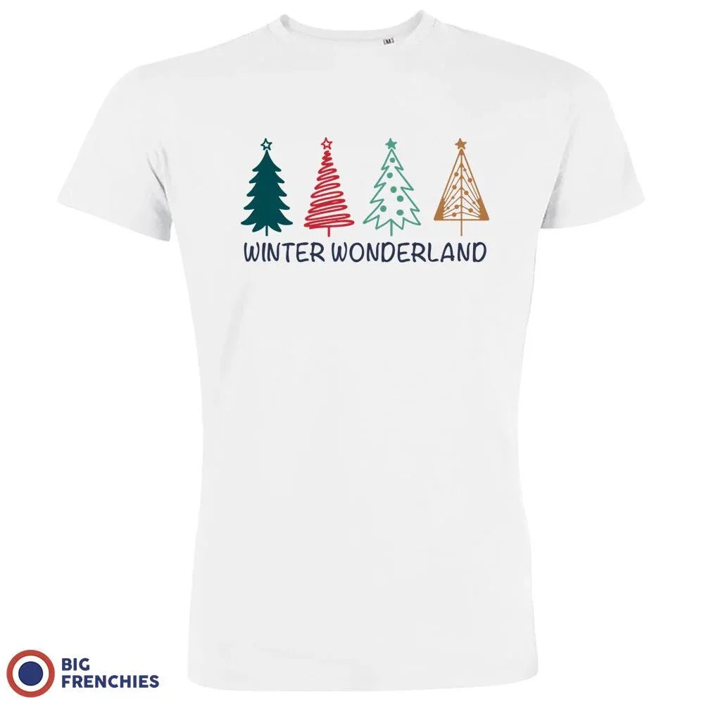 Winter Wonderland Christmas Men's Organic Cotton Tee - Create Marketplace
