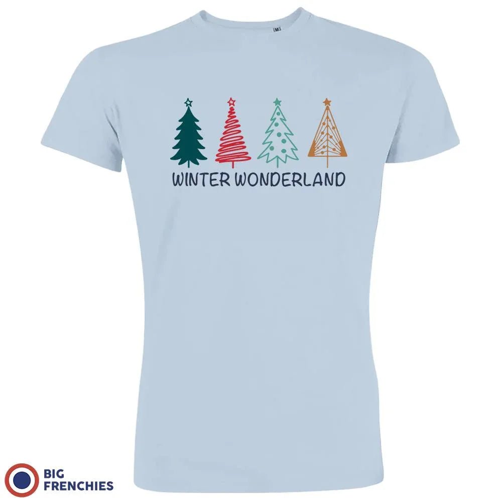Winter Wonderland Christmas Men's Organic Cotton Tee - Create Marketplace