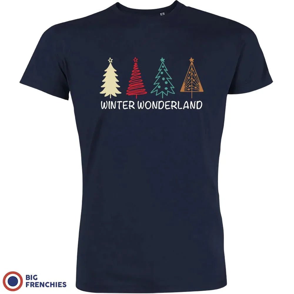 Winter Wonderland Christmas Men's Organic Cotton Tee - Create Marketplace