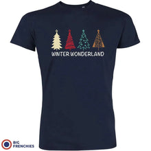 Winter Wonderland Christmas Men's Organic Cotton Tee - Create Marketplace