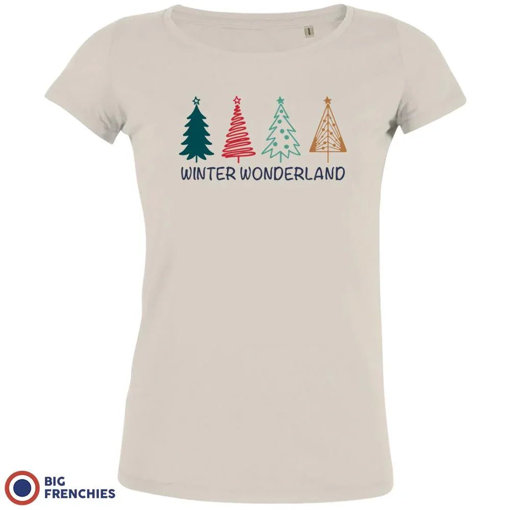 Winter Wonderland Christmas Women's Organic Cotton Tee - Create Marketplace