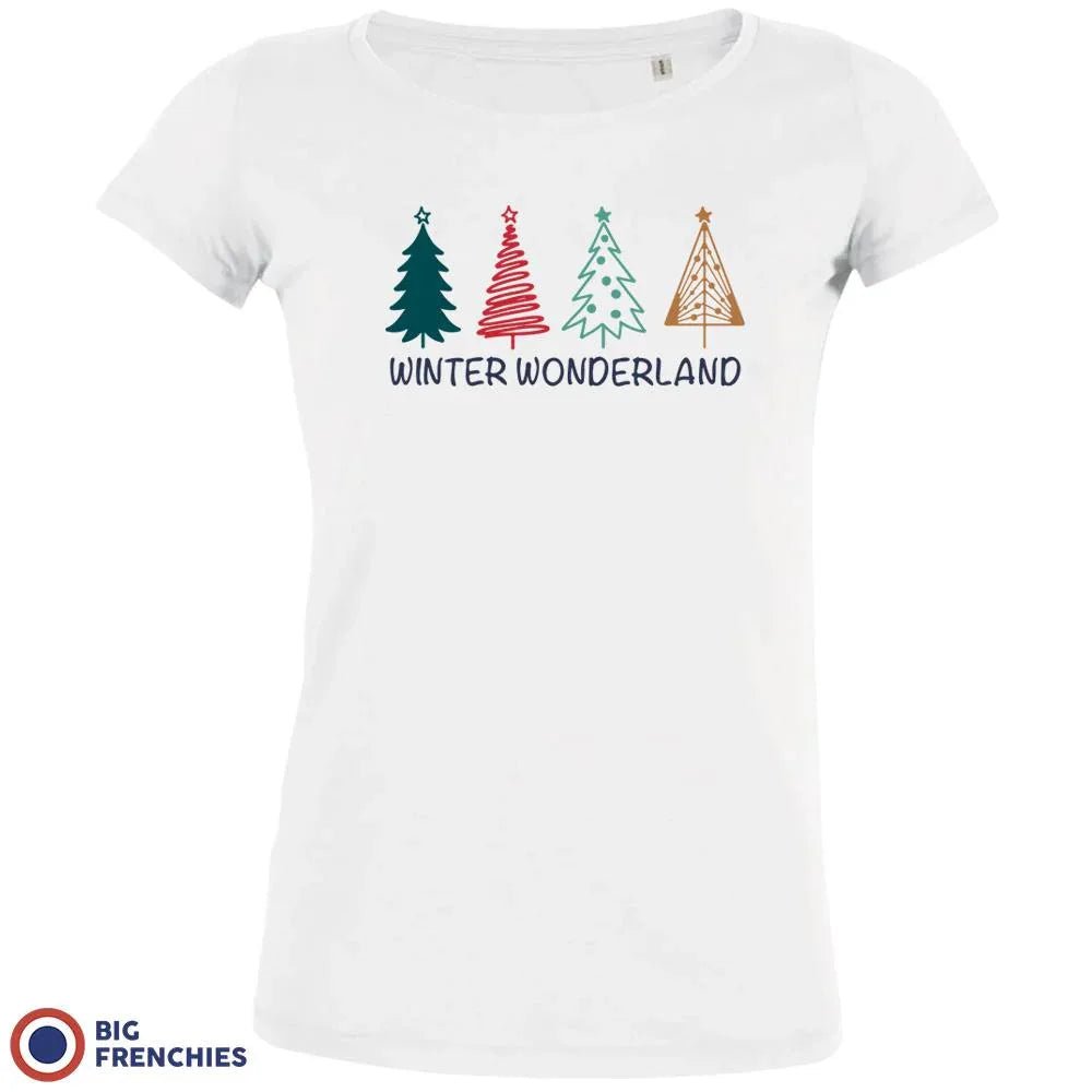 Winter Wonderland Christmas Women's Organic Cotton Tee - Create Marketplace