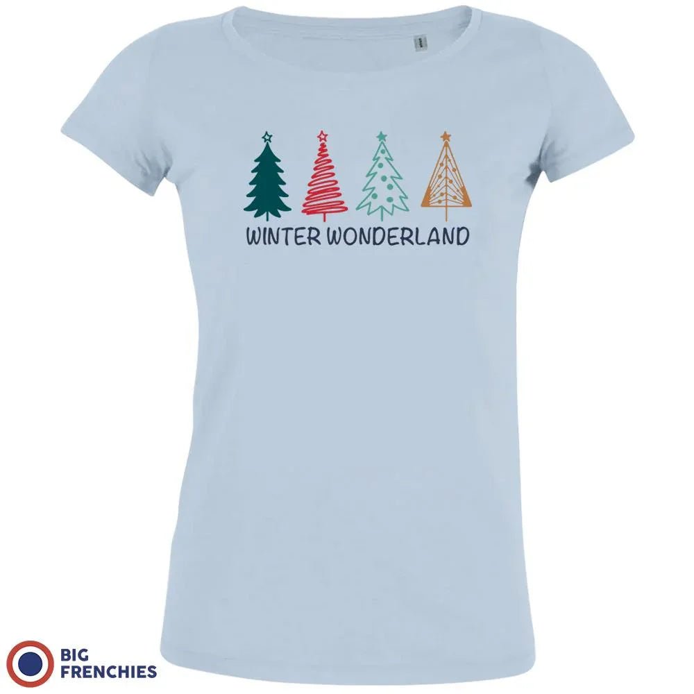 Winter Wonderland Christmas Women's Organic Cotton Tee - Create Marketplace