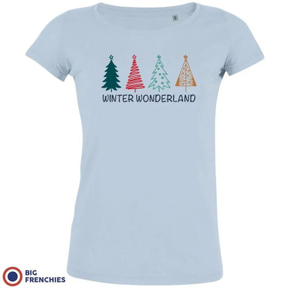Winter Wonderland Christmas Women's Organic Cotton Tee - Create Marketplace
