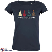 Winter Wonderland Christmas Women's Organic Cotton Tee - Create Marketplace