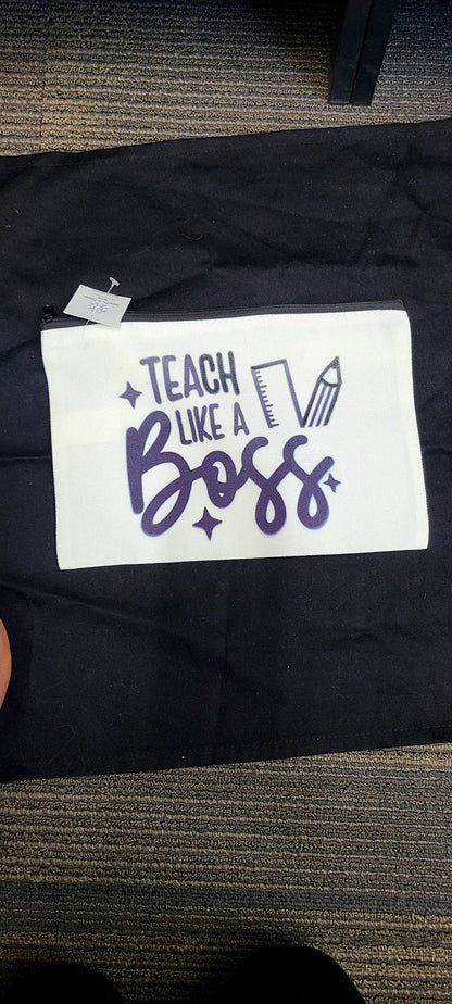 Zipper Pouch Rectangle Teacher - Create Marketplace